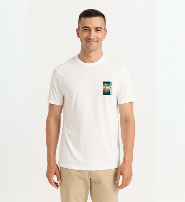 Layered Horizon - T-Shirt (Unisex)