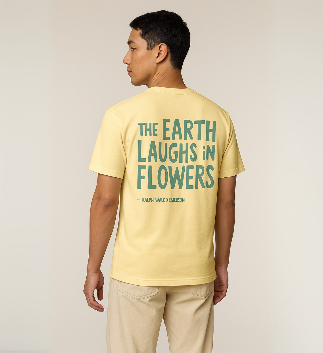 The Earth Laughs In Flowers  - T-Shirt (Unisex)