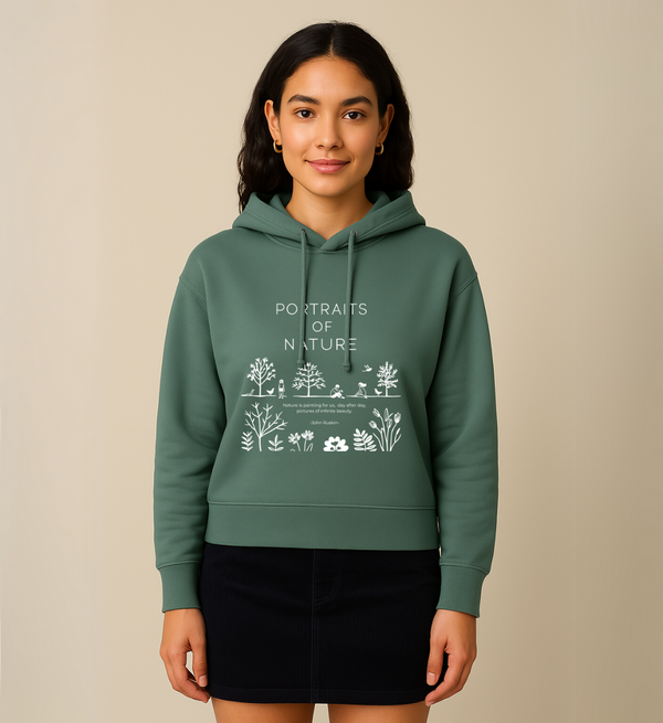 Portraits of Nature - Boxcut Hoodie (Women)