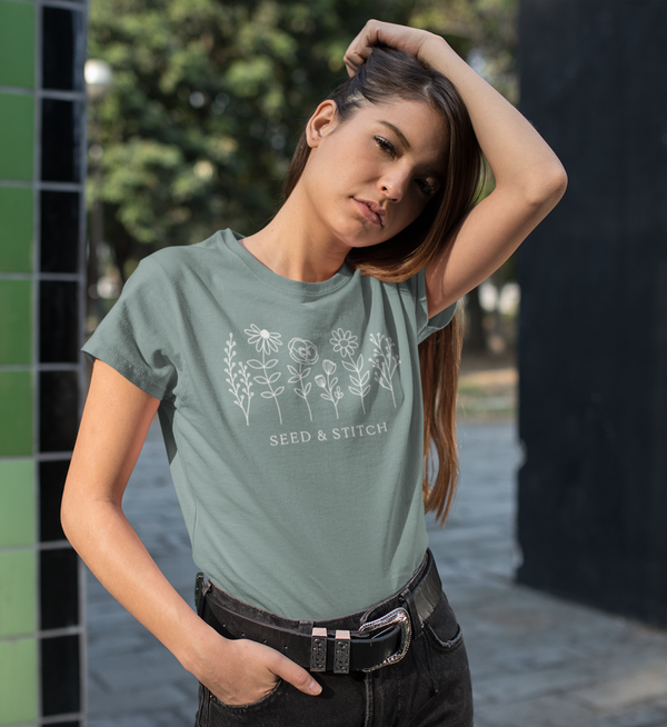 Wildflower Lineup - T-Shirt (Women)