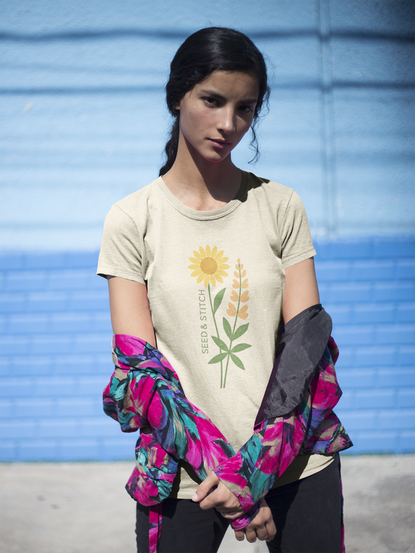 Spring Flowers - Fitted Shirt (Women)